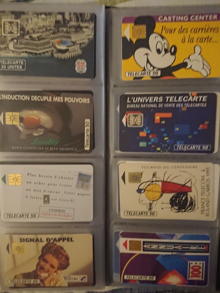 Lot de t�l�carte. 0 Les Andelys (27)