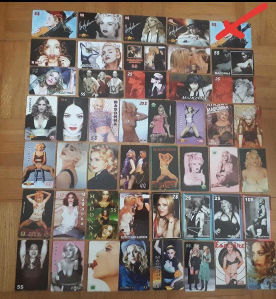 46 t�l�cartes Madonna - 4 euros pi�ce 4 Villemomble (93)