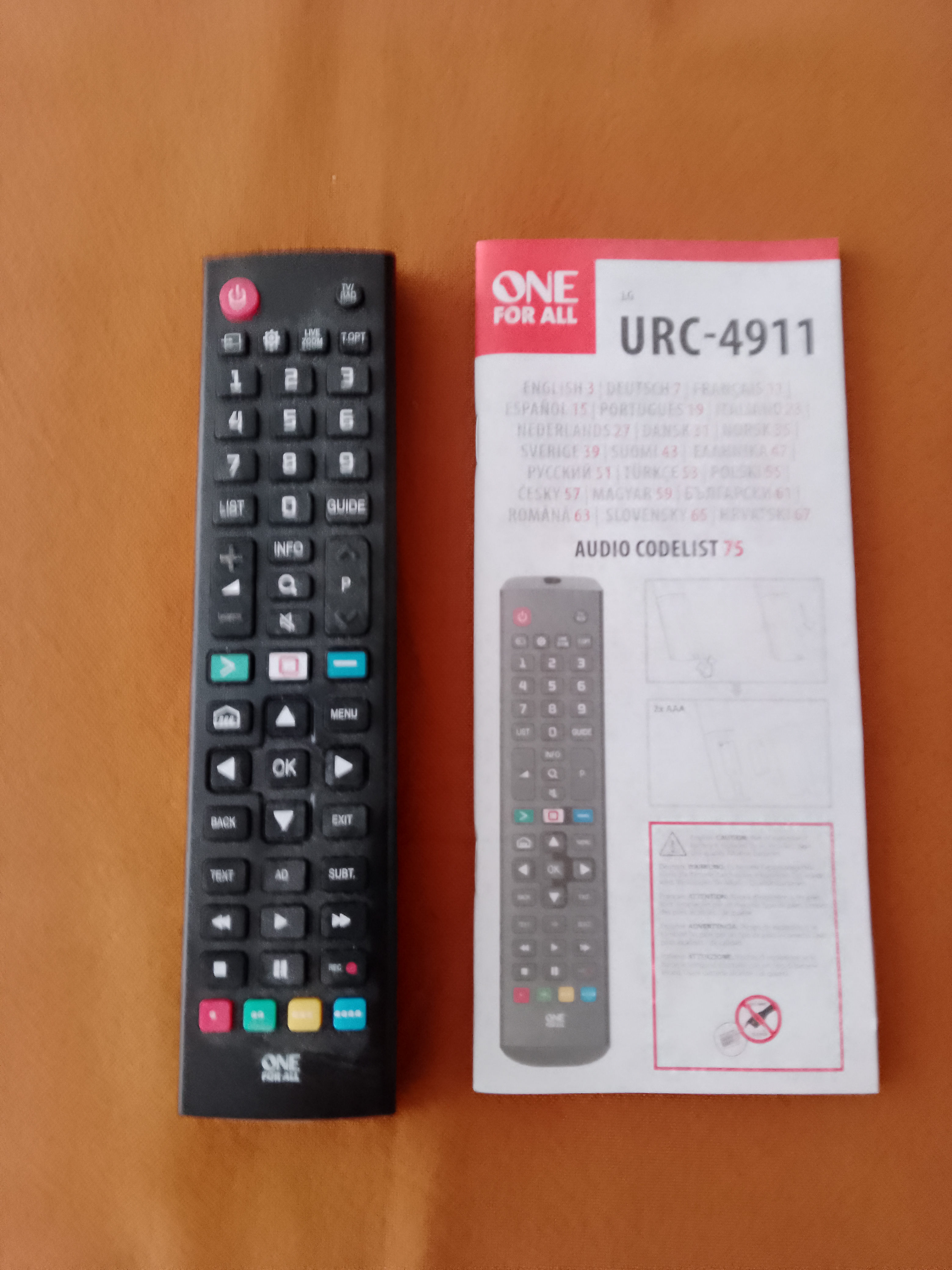 T�l�commande t�l�vision 5 Nice (06)