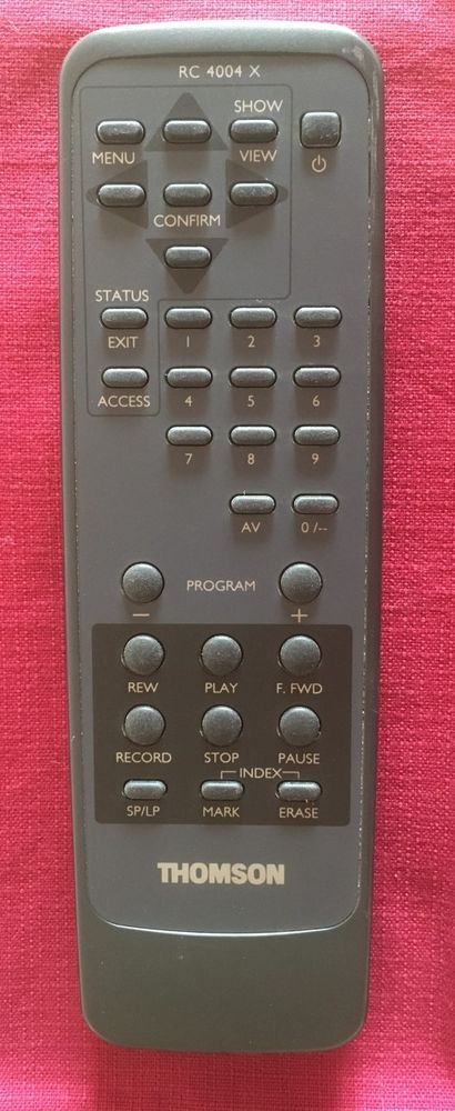 T�l�commande Thomson RC 4004 X
9 Tours (37)