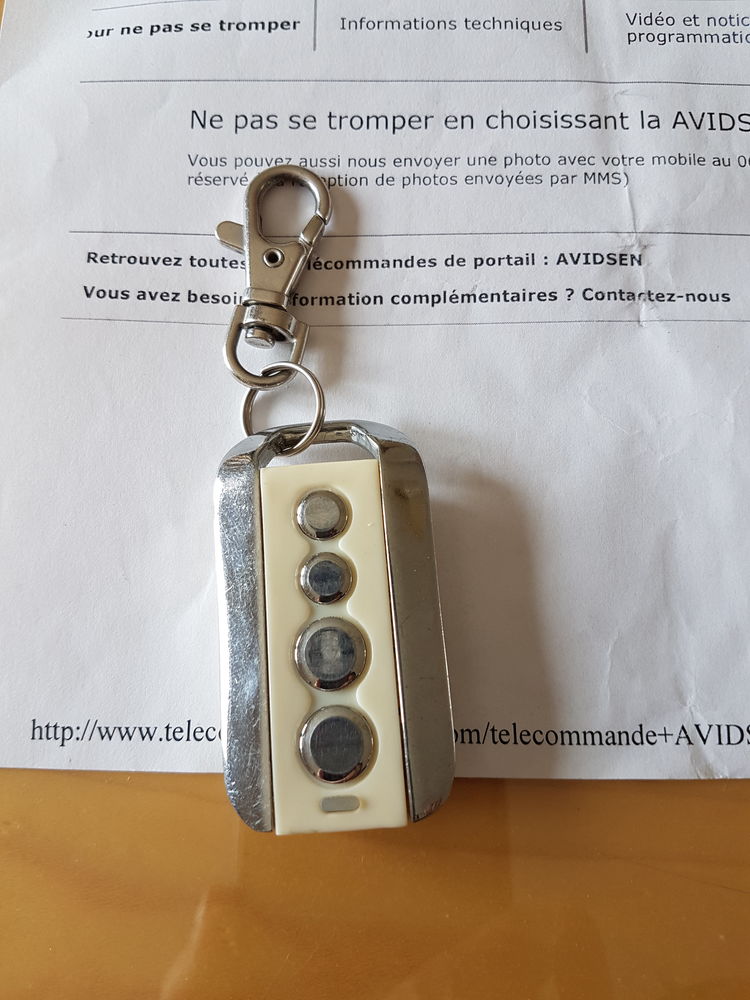 telecommandes  portail et porte de garage motor avidsen 30 Saint-Front-de-Pradoux (24)