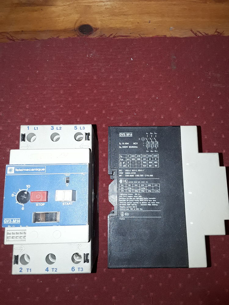 GV3-M14 TELEMECANIQUE Disjoncteur magn�tothermiques 28 Serres-Castet (64)