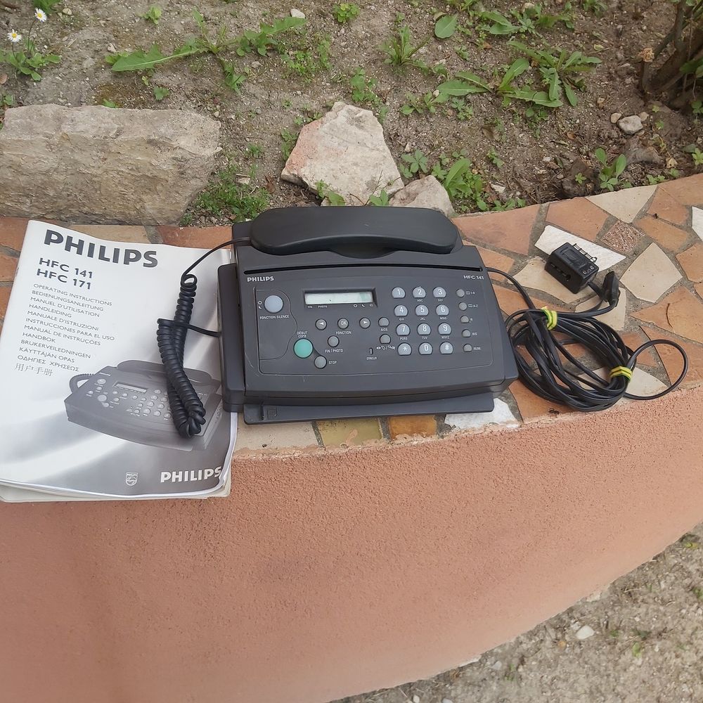 T�l�phone fax et Copie Philips HFC 141 20 Peillon (06)
