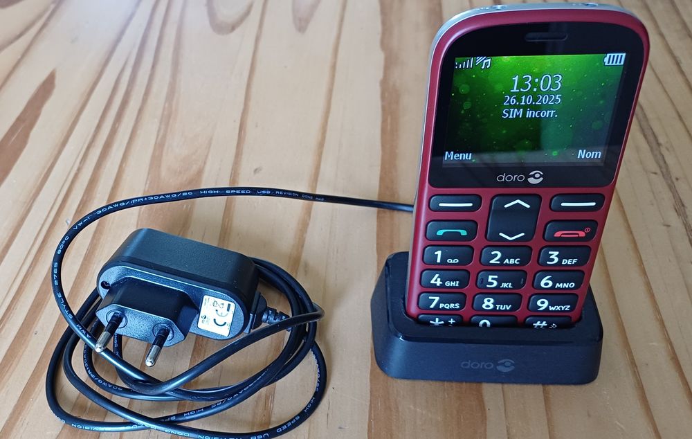 T�l�phone DORO 1361 assistance senior 22 Saint-Mars-du-D�sert (44)