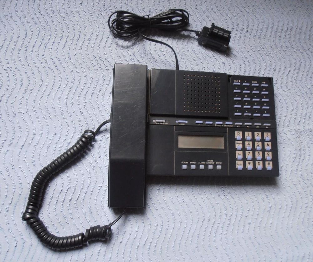 T�l�phone fixe / filaire vintage / ancien Alcatel business s 0 Aubin (12)