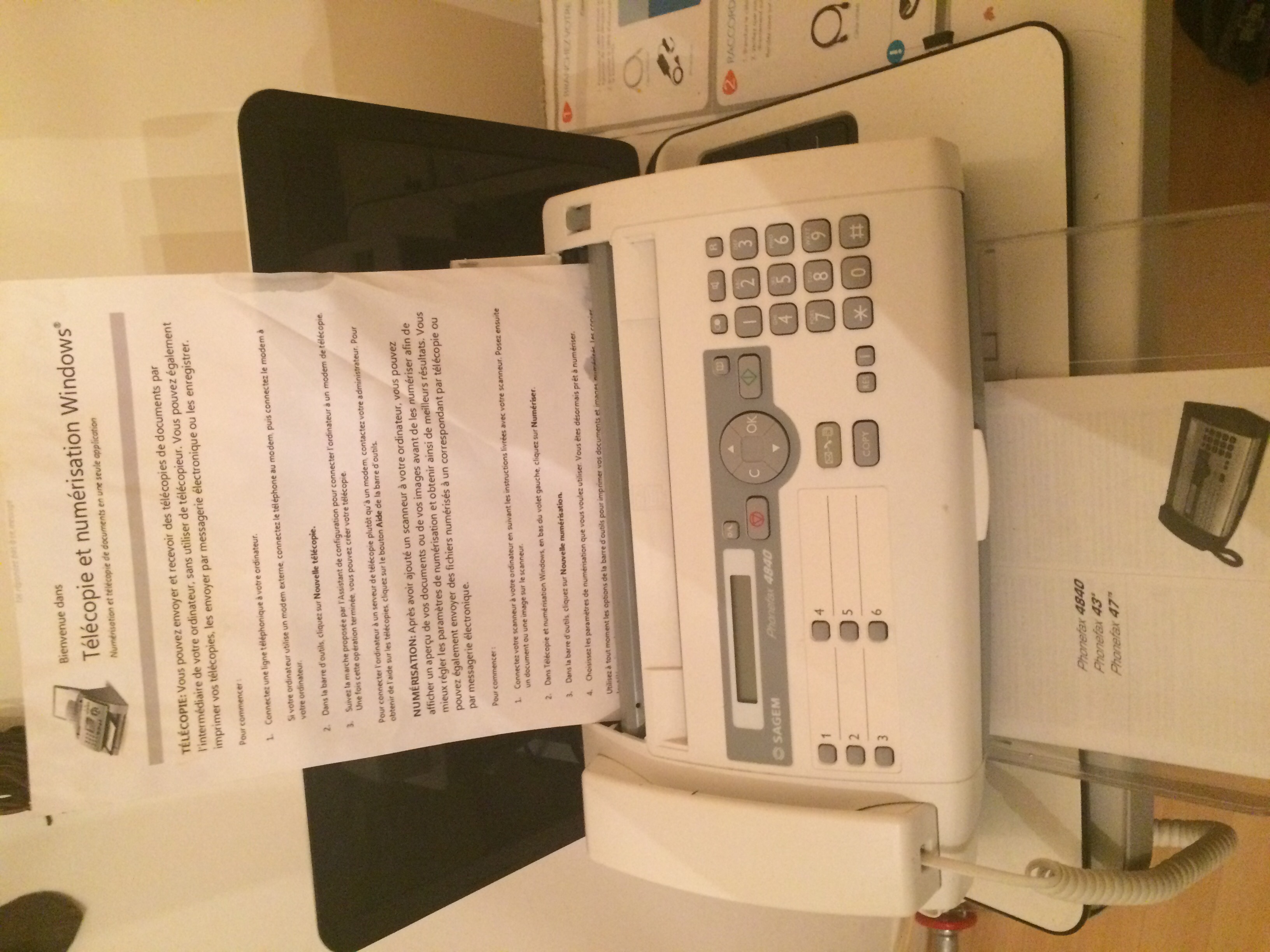 t�l�phone fax marque Sagem 15 Arras (62)