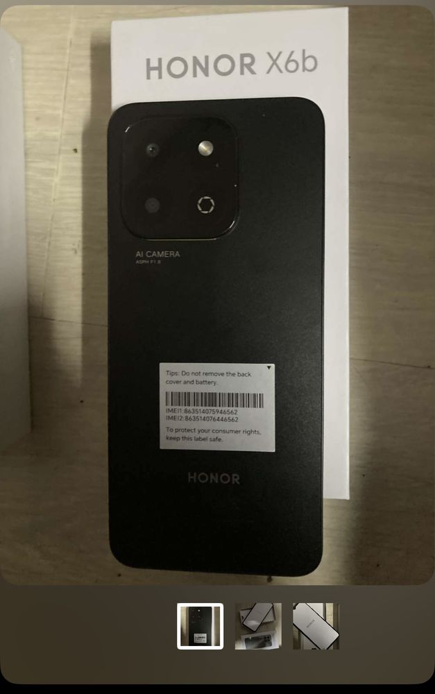 T�l�phone neuf  HONORx6b 130 Vichy (03)
