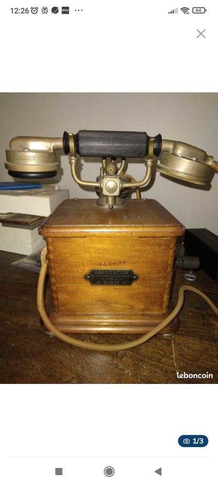 t�l�phone vintage 80 Dinard (35)