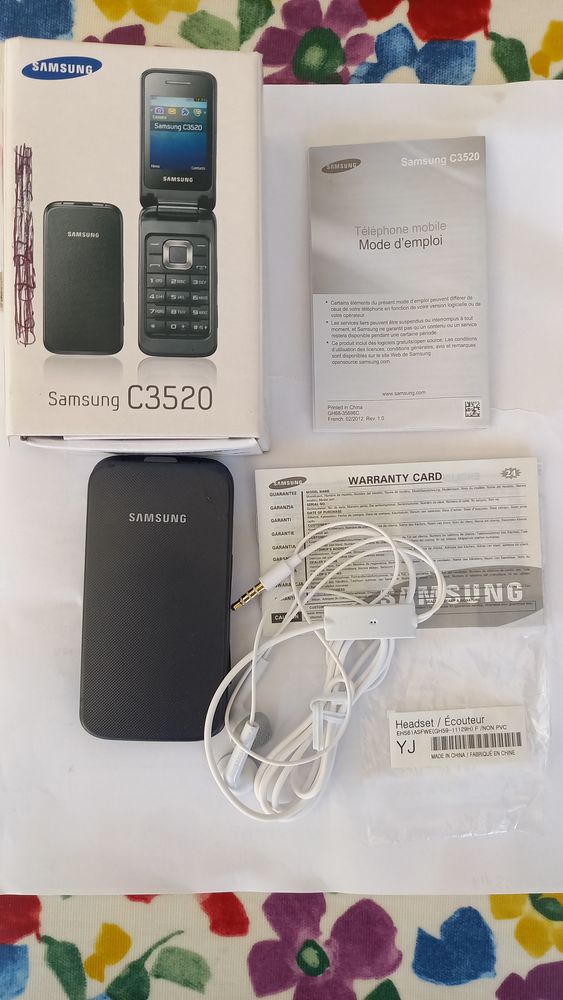 T�l�phone voix Samsung C3520 � clapet avec chargeur
20 Montbazens (12)