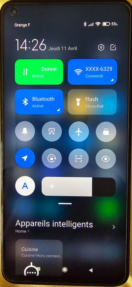 T�l�phone Xiaomi MI 10T pro 5G, argent 120 Igny (91)