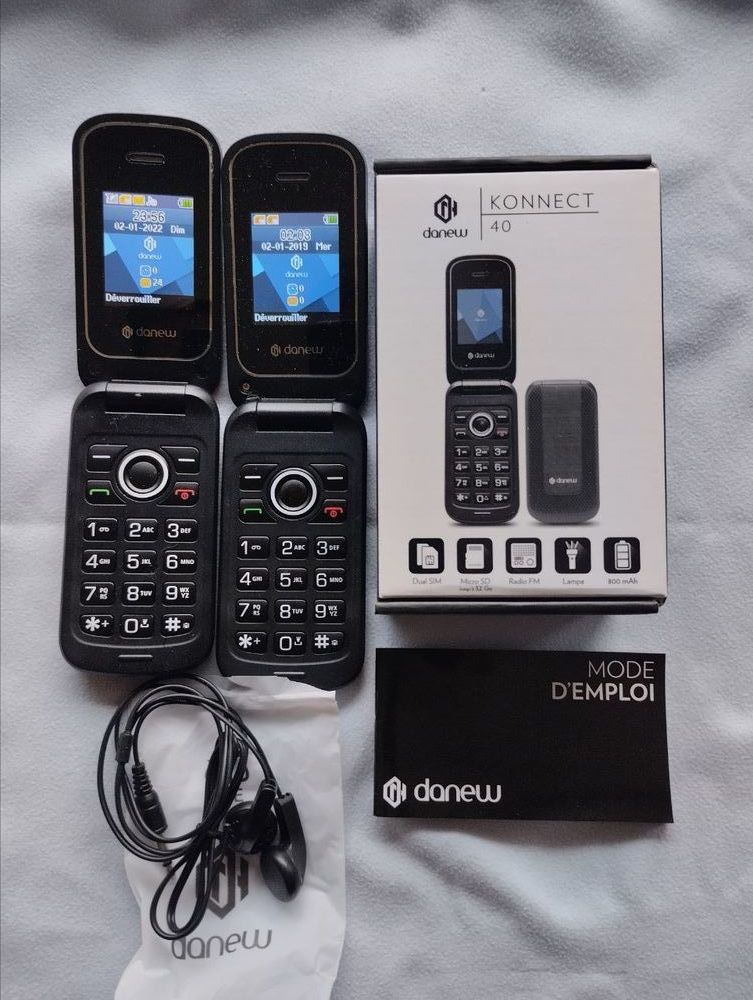 T�l�phones Danew Konnect 40 - Double SIM 30 Reims (51)