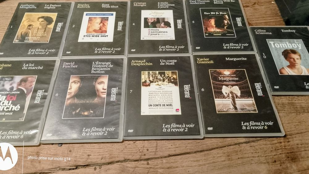 Lot de 9 dvd T�l�rama collection sp�ciale 45 Lavaur (81)