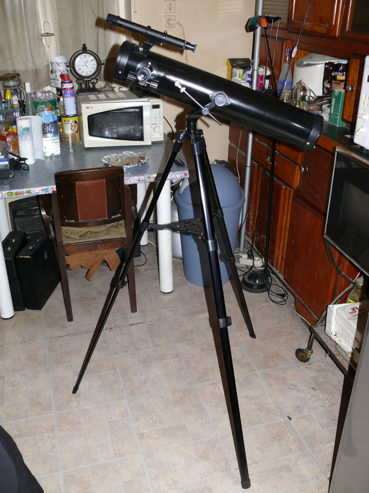 t�lescope sur tr�pied : 76/800, avec oculaire 68 Montigny-l�s-Metz (57)