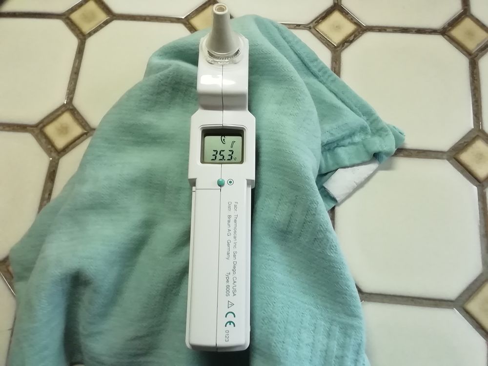 Temp�rature par l oreille 15 Noyelles-l�s-Vermelles (62)