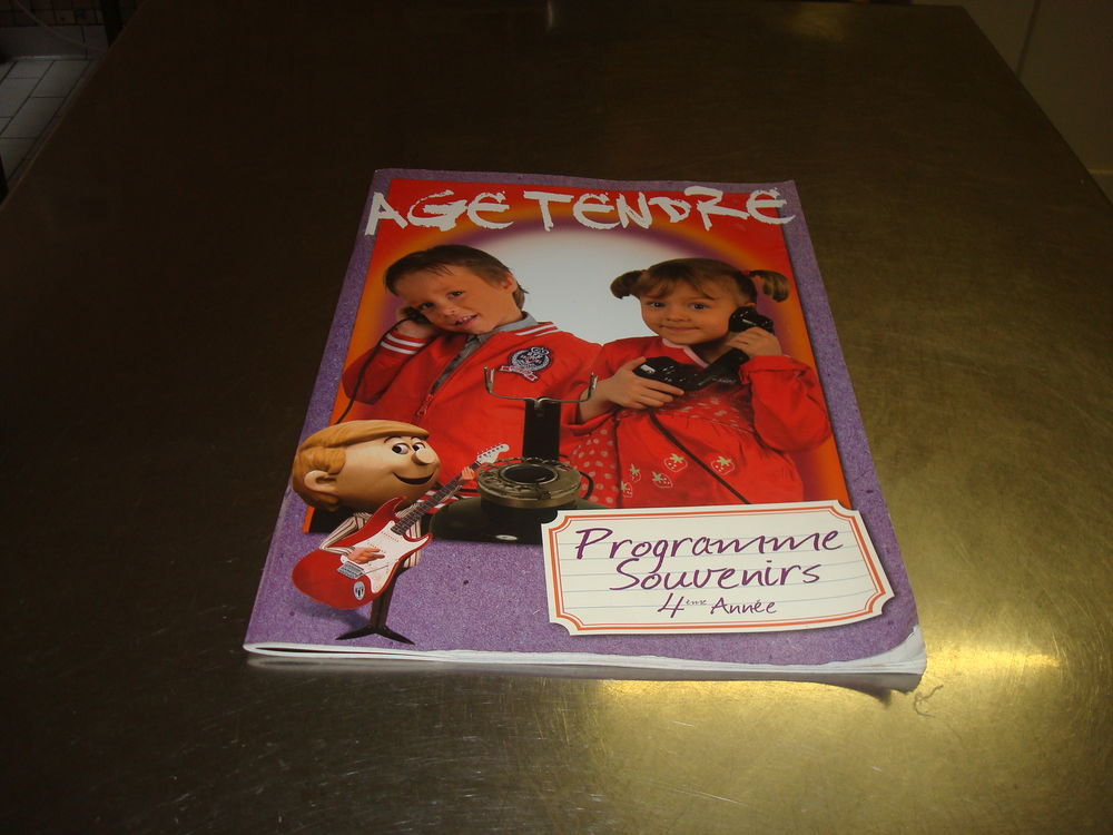  AGE TENDRE  Programme souvenirs 4 eme ann�e
20 Bellevaux (74)