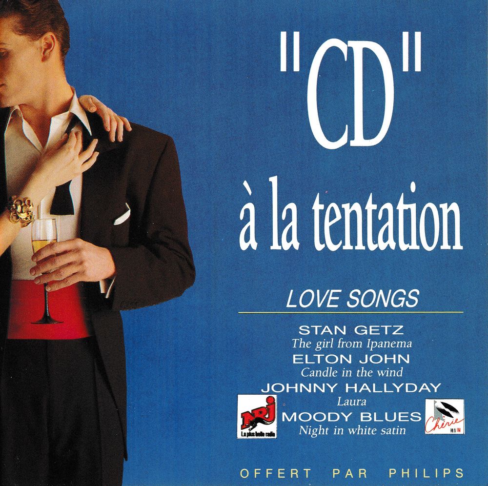  �CD�  � La Tentation Love Songs Objet Publicitaire Philips
6 Bagnolet (93)