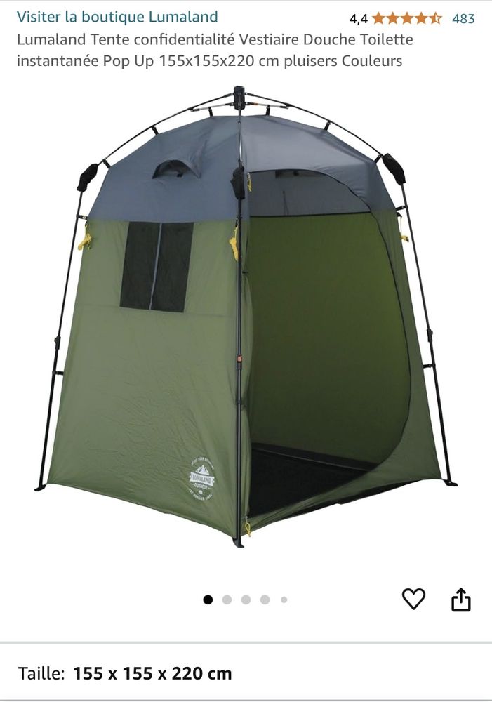 Tente annexe cuisine camping 50 Saint-Pantal�on-de-Larche (19)