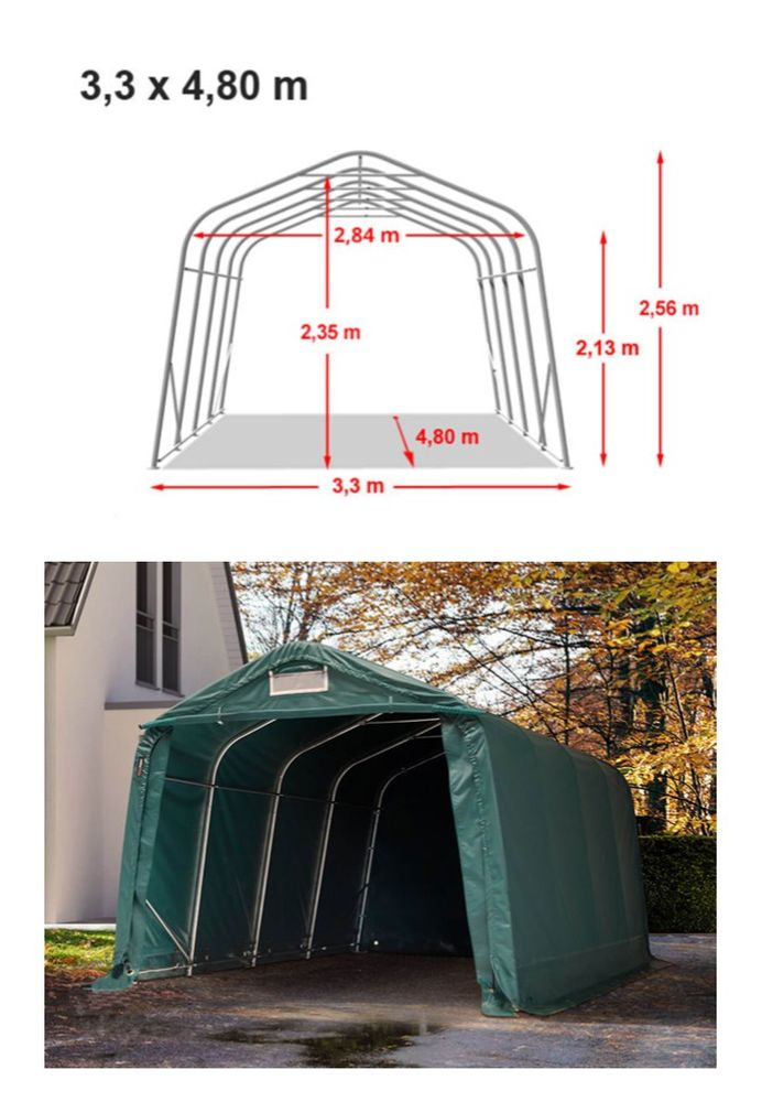 Tente garage 400 Viuz-en-Sallaz (74)