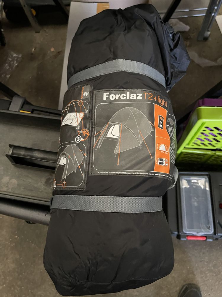TENTE NEUVE DECATHLON FORCLAZ T2 + LIGHT POUR 2 PERSONNES 58 Balbins (38)