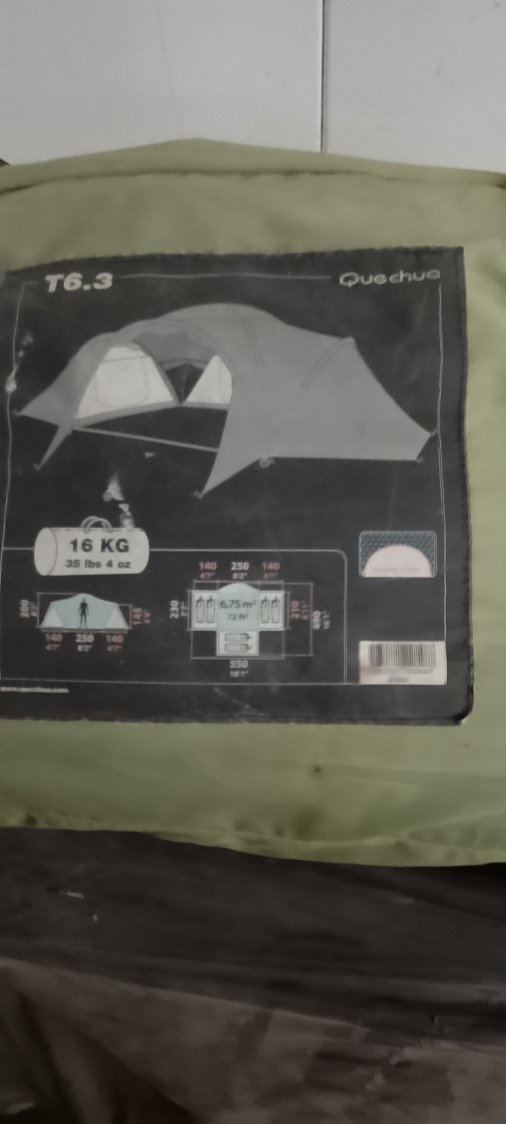 tente 6 places 75 Fareins (01)