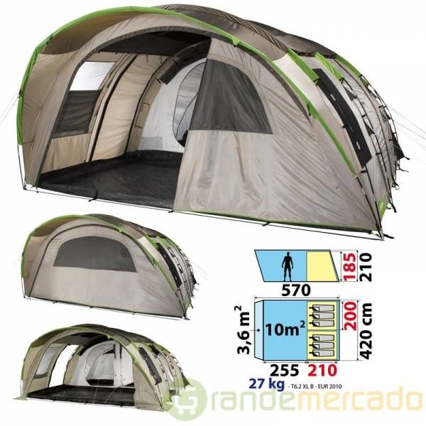 Tente Quechua Decathlon T6.2 450 L'Isle-sur-la-Sorgue (84)