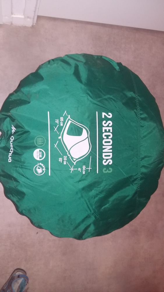 Tente Quechua pour 3 personnes 40 Persan (95)