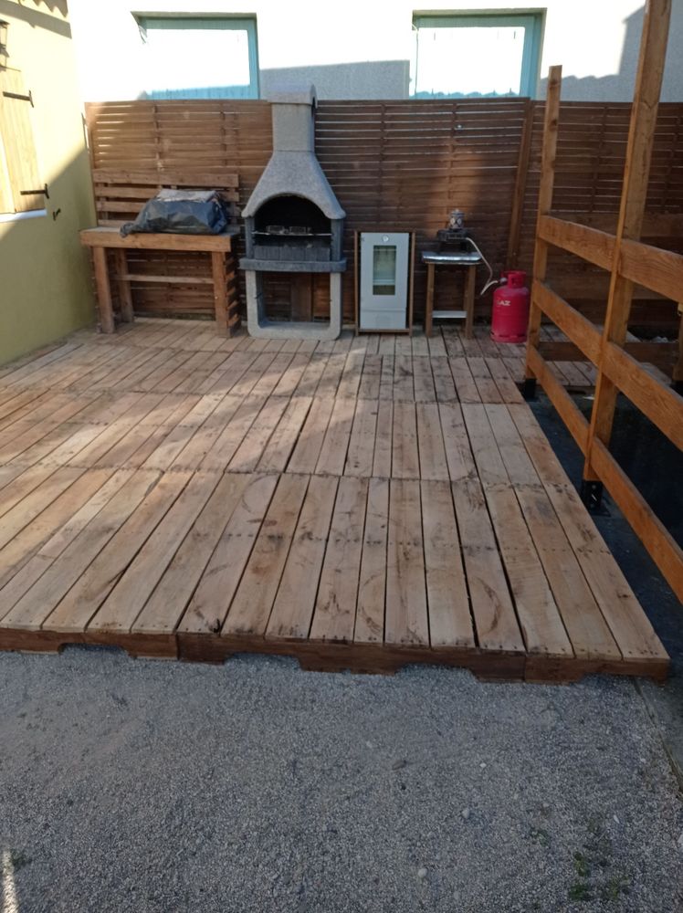 terrasse en Bois planchers pleines 8 Romans-sur-Is�re (26)