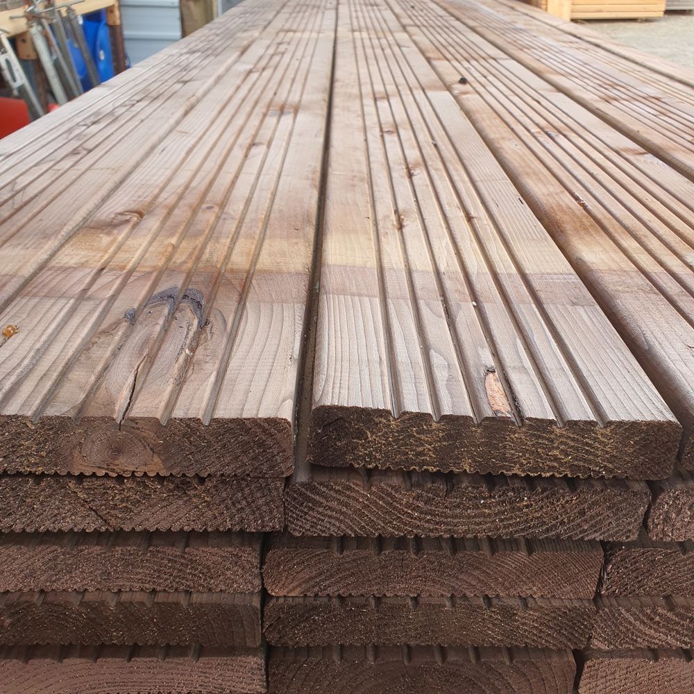 TERRASSE Trait� Autoclave MARRON 21.4 Saint-Porquier (82)