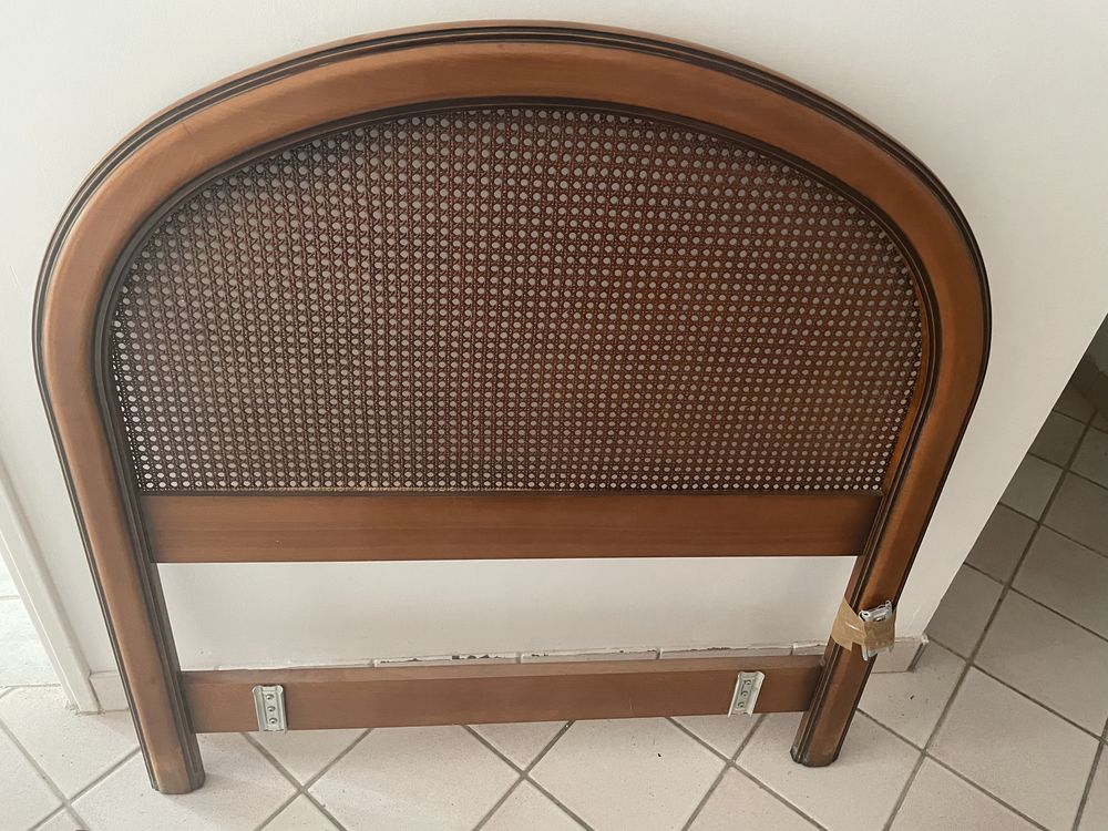 T�te de lit en Bois cann� rotin pour lit 90cm. 50 Boutigny-sur-Essonne (91)