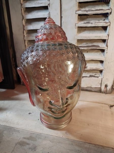 T�te de Bouddha en Verre Bocal Bonbons ou Lampe Vintage
39 Loches (37)