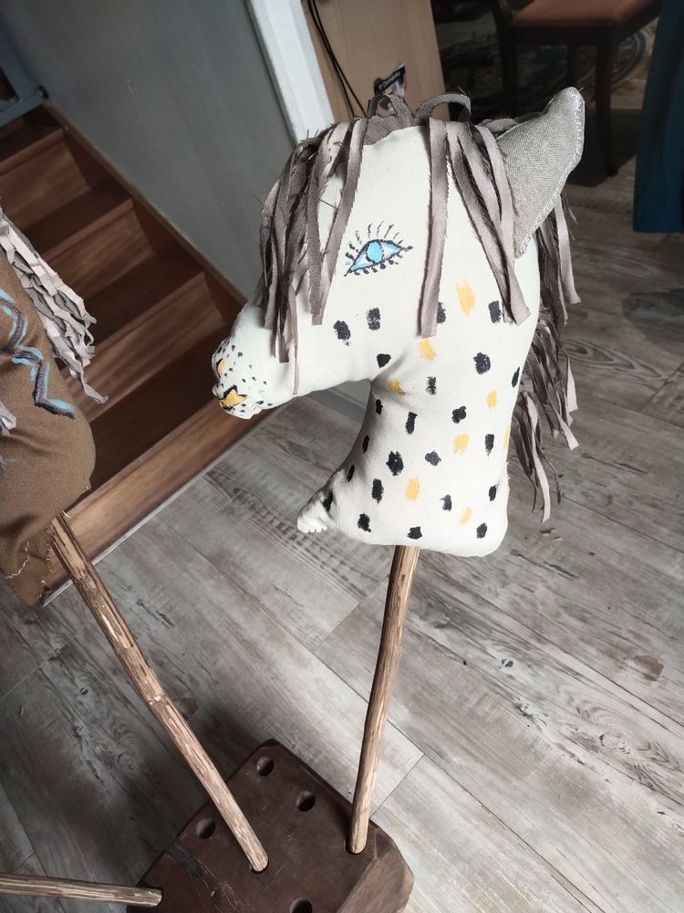 T�te de cheval sur manche en bois 35 Kerien (22)