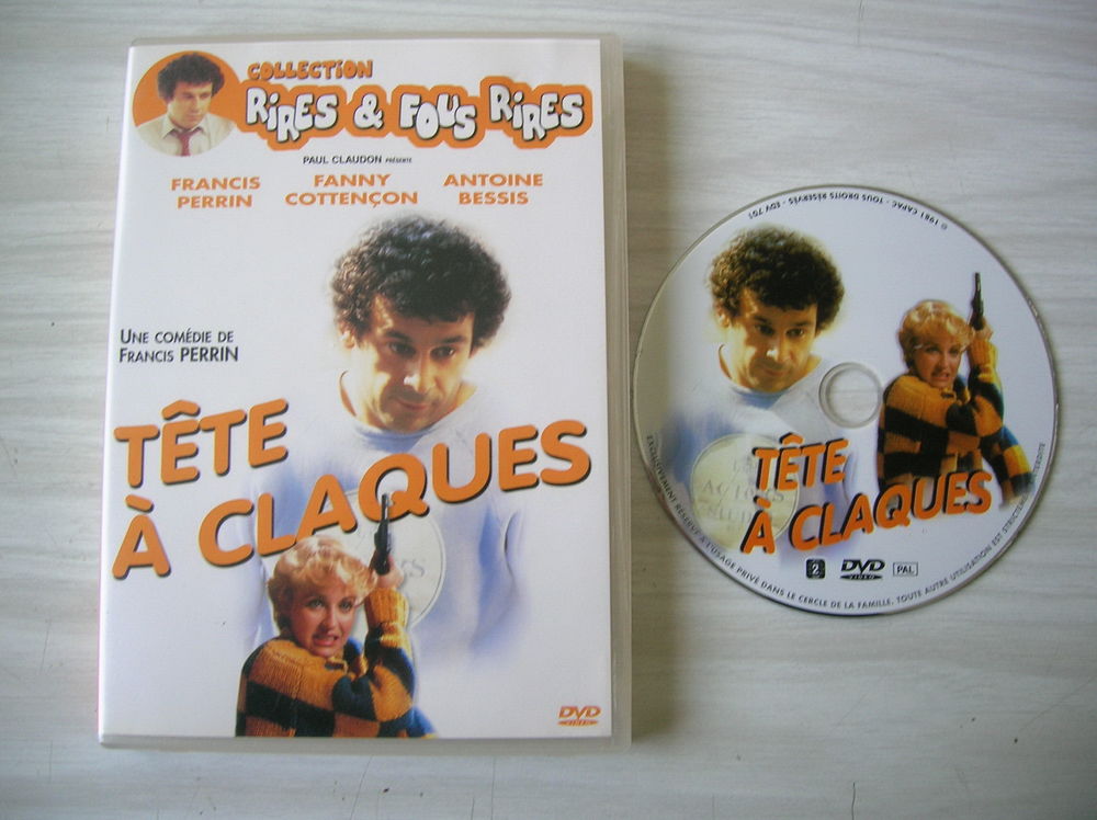DVD TETE A CLAUQES - Fran�is Perrin 5 Nantes (44)