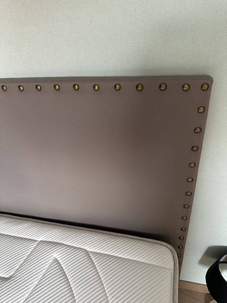 TETE DE LIT TISSU GRIS MARQUE AMPM 40 Hangenbieten (67)