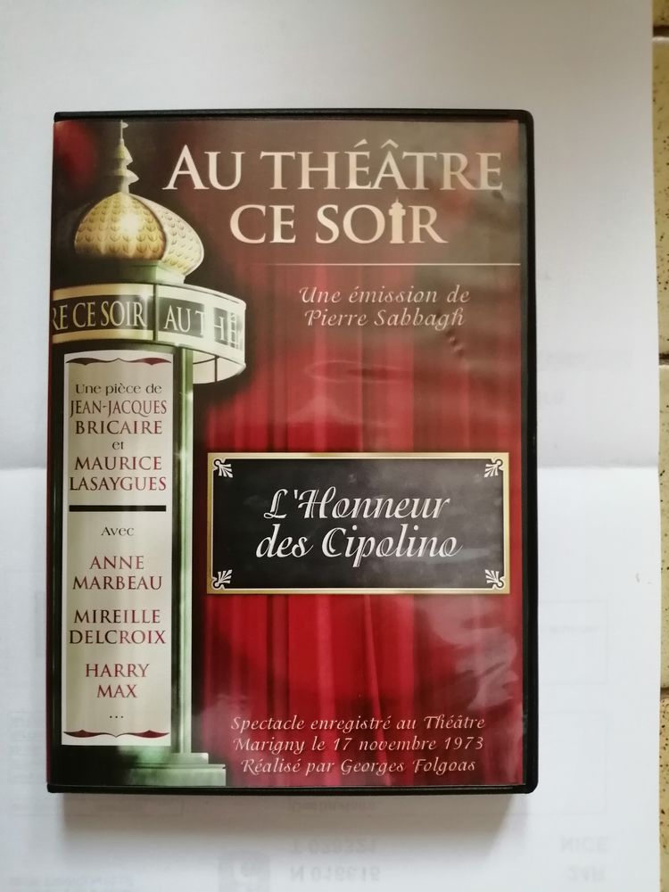 50 DVD  AU THEATRE  CE SOIR 0 Montigny-l�s-Cormeilles (95)