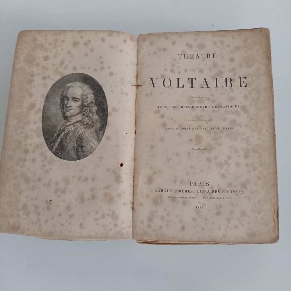 Th��tre de Voltaire, Tous les chefs d'?uvre dramatiques, 186 10 Saumur (49)