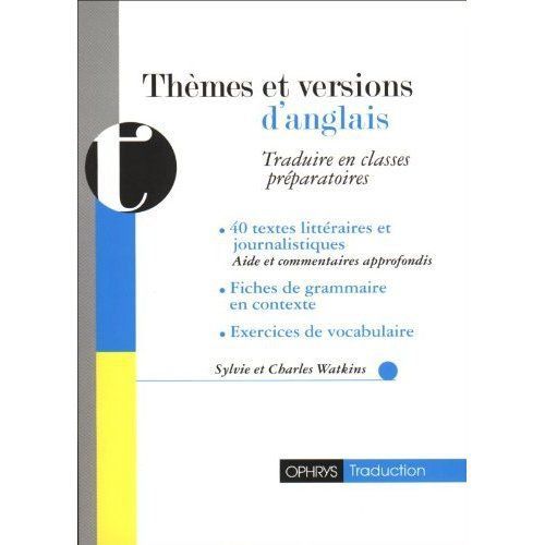 Th�mes et versions d'anglais 7 Annemasse (74)