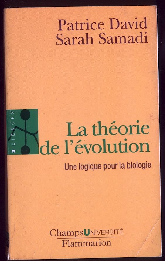 La th�orie de l'�volution
Sarah Samadi, Patrice David 6 Oloron-Sainte-Marie (64)