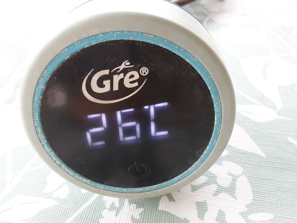 Thermom�tre digital piscine piscine 10 Mauves (07)