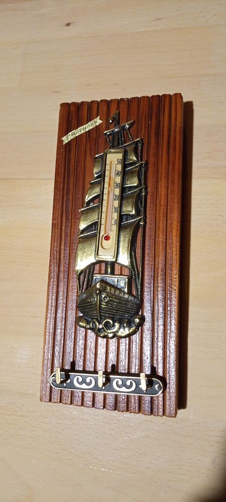 Thermom�tre vintage - voilier St Raphael 12 Gillonnay (38)