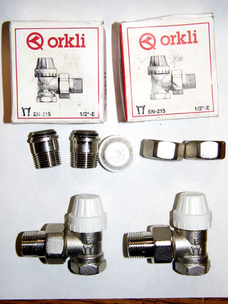 2 Thermostat ORKLI thermostatic radiateur valve 20 Dunkerque (59)