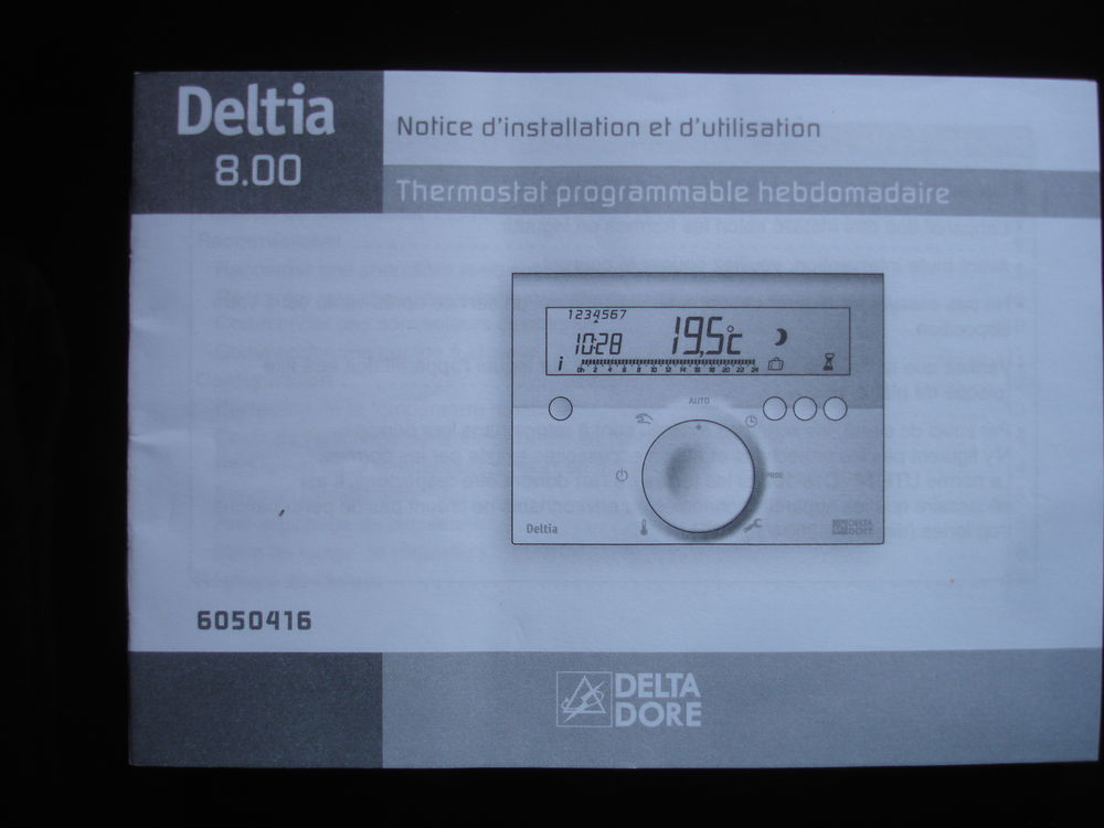 Thermostat programmable filaire DELTA DORE 25 Grande-Synthe (59)