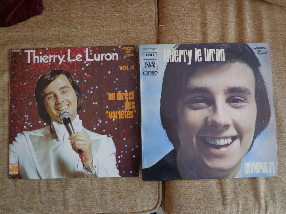 THIERRY LE LURON, 2 vinyles 33 tours 5 �ragny (95)