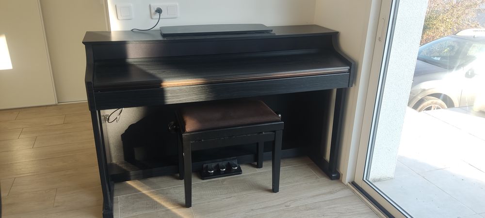 Thomann DP-95 B, 88 touches, 3 p�dales avec si�ge et casque 390 Alissas (07)