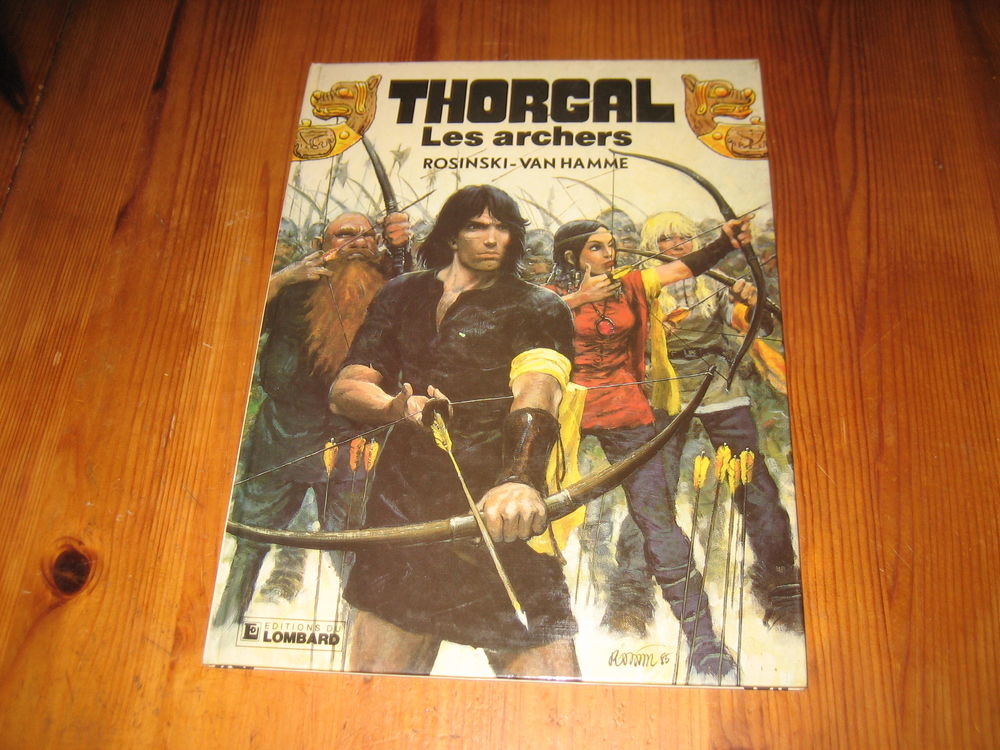bd THORGAL 9 les archers septembre 1985 premiere edition. 25 Cézy (89)