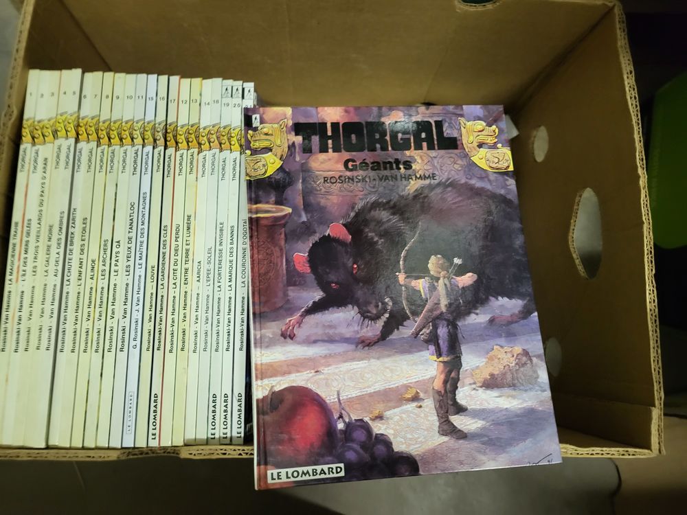 Thorgal : Collection compl�te 1 � 22 avec des EO . 140 Belgique
