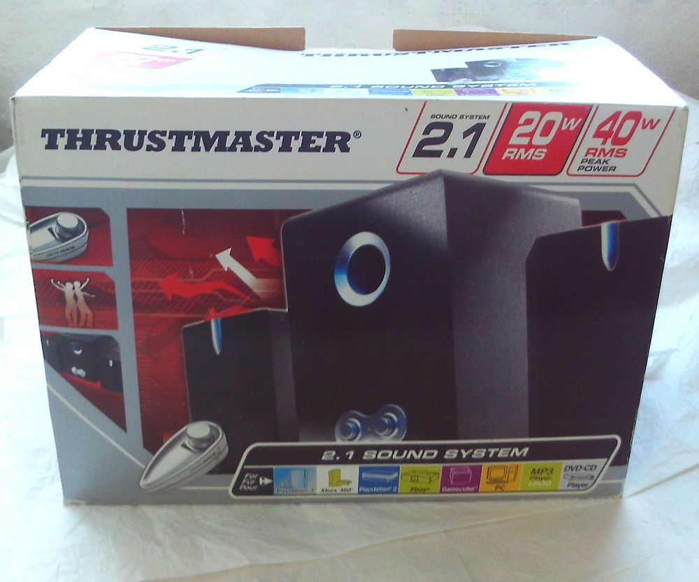 Thrustmaster 2.1 Sound System dans son carton d'origine 30 Villeurbanne (69)