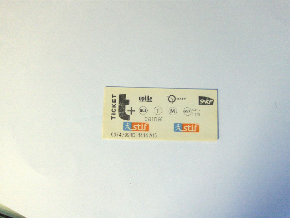 TICKET DE METRO  --  COLLECTION 5 Sauchy-Cauchy (62)