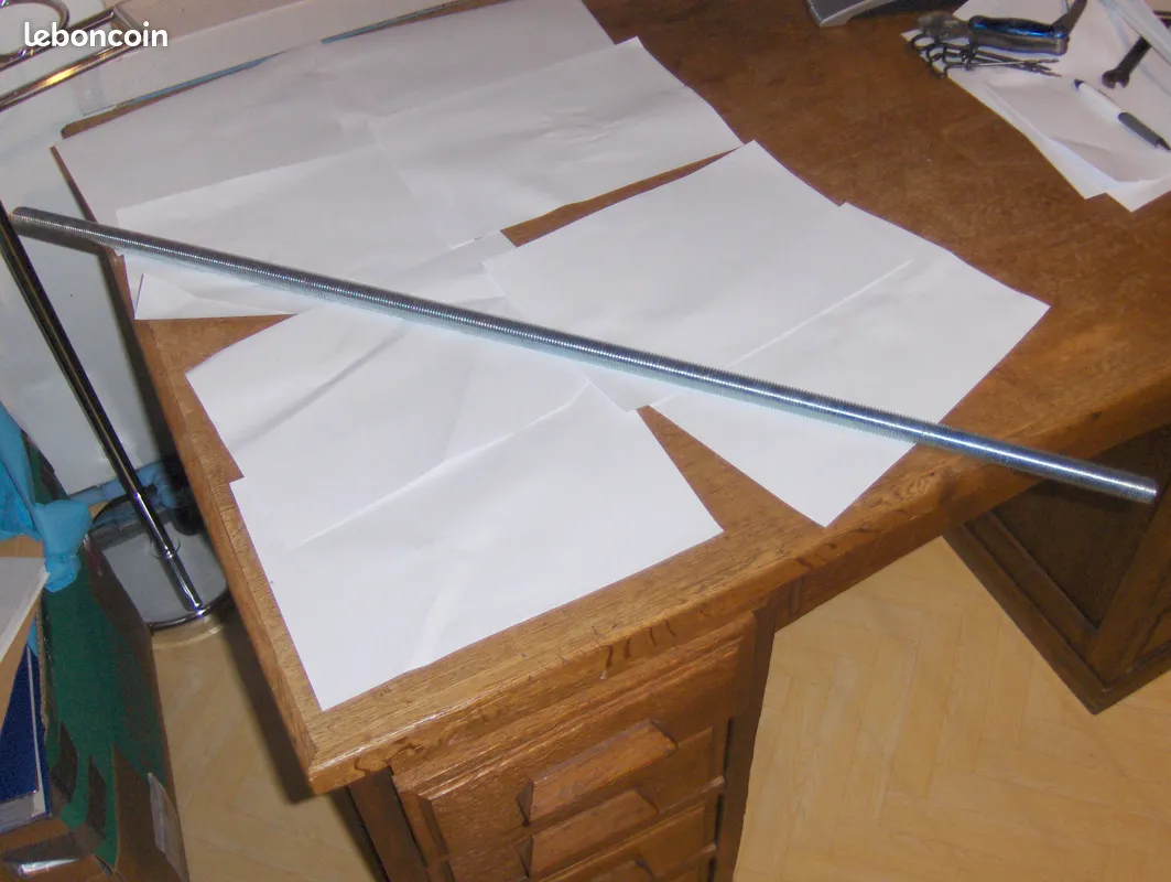 Tige filet�e acier zingu� diam�tre 20 mm ? 5 Sauchy-Cauchy (62)