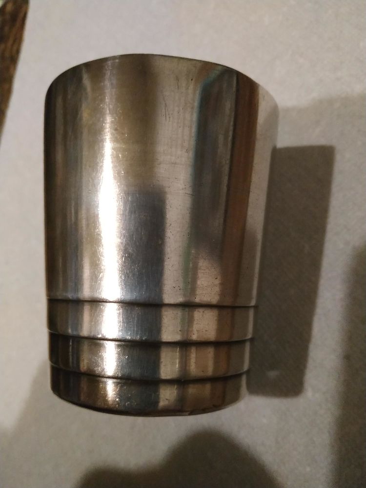 Timbale, pot et coquetier poin�onn�s, en Argent 65 Bernay (27)