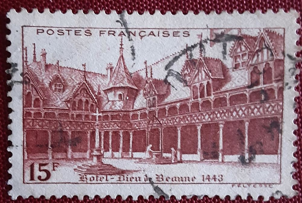 timbre BEAUNE h�tel Dieu 1 Pontoise (95)